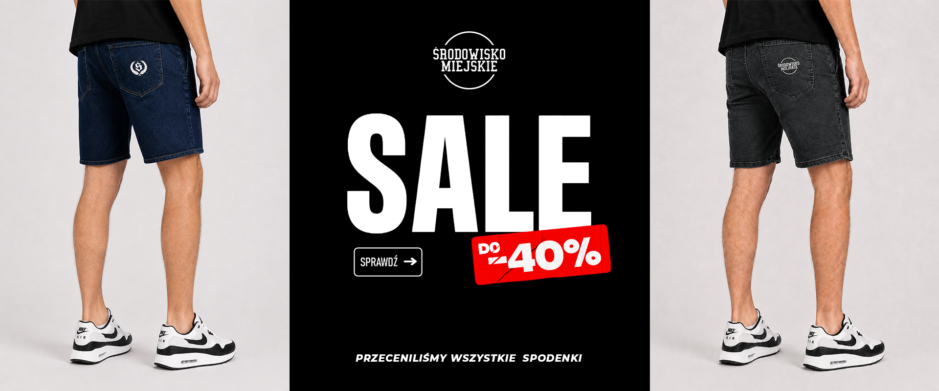 Wyprzedaż spodenki - Środowisko Miejskie